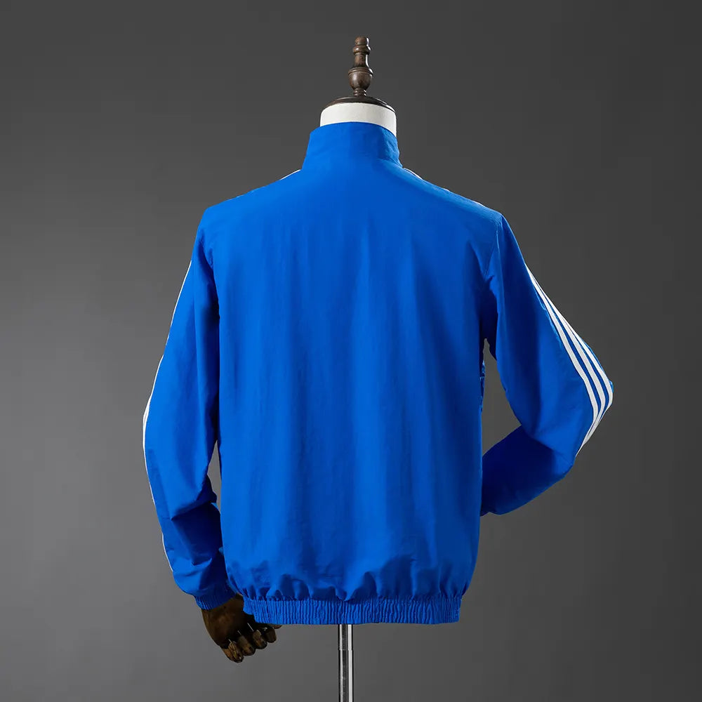 Colo Colo Reversible Jacket Windbreaker - White & Blue