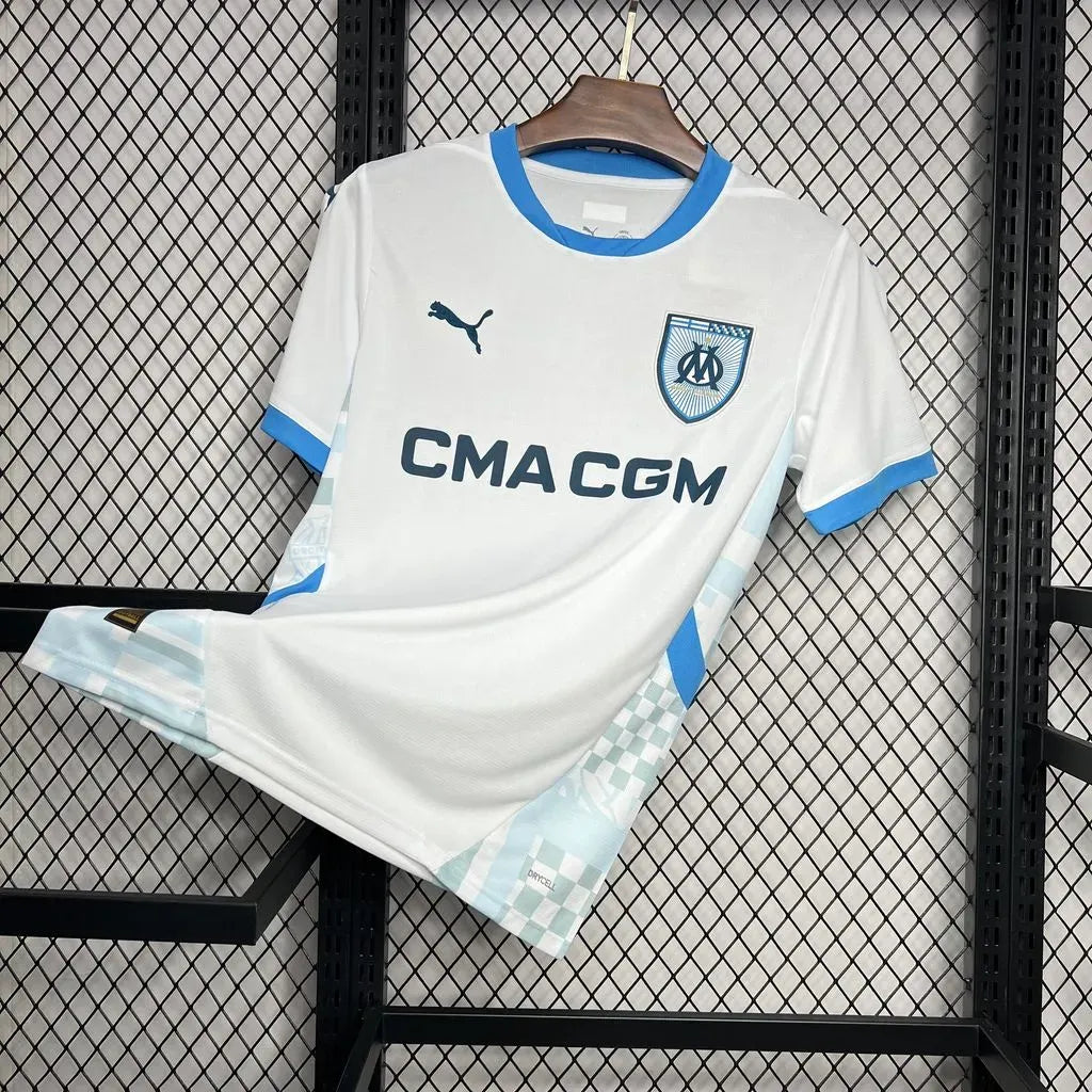 24-25 Marseilles Home Soccer Jersey