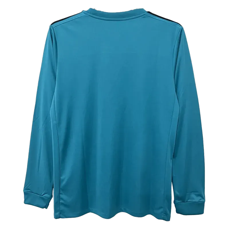 Real Madrid Retro Long Sleeve Jersey Third Away 2017-18