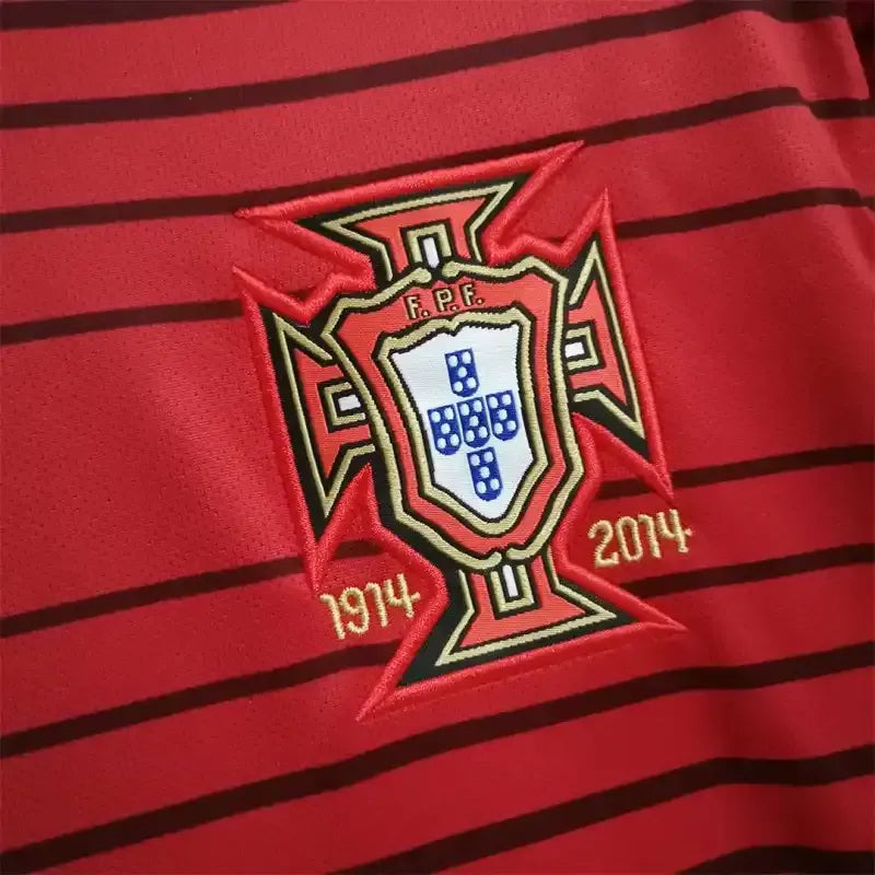 Portugal World Cup 2014 Retro Jersey Home