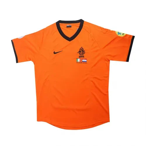 Netherlands Euro Cup 2000 Retro Jersey Home