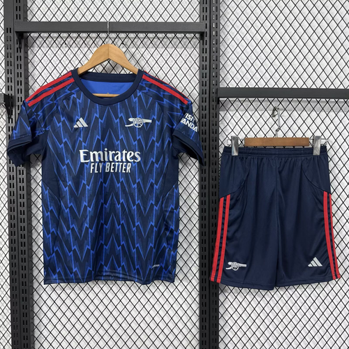 25-26 Kids Arsenal Away Blue Jersey