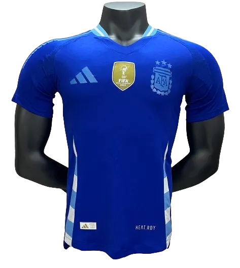 Argentina Copa America 2024 Away Jersey Player Version