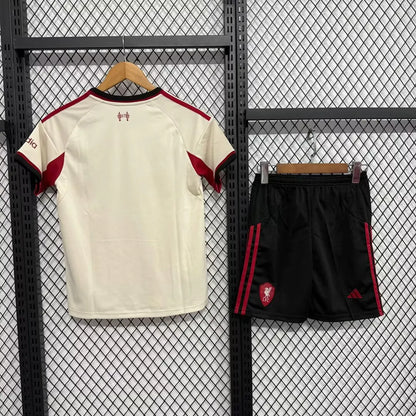 25-26 Kids Liverpool Away Jersey