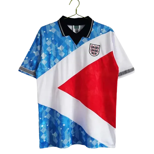 England 1990 Retro Soccer Jersey Mash-Up