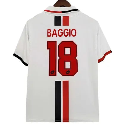 AC Milan BAGGIO #18 Retro Jersey Away 1996/97