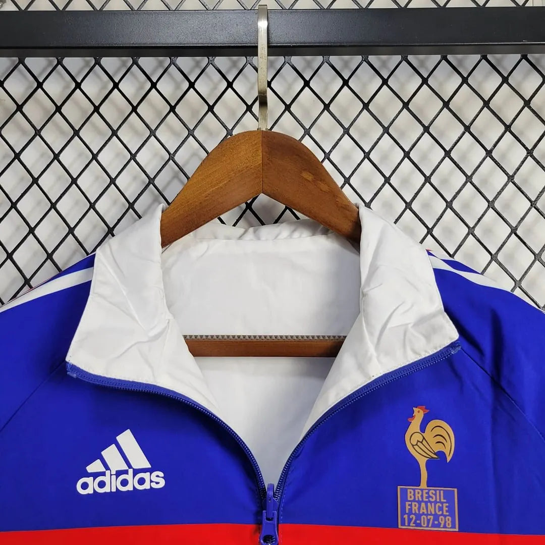 2024 France Reversible Windbreaker Football Shirt