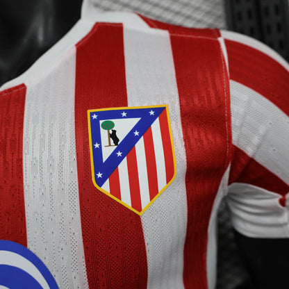 Atletico Madrid Home Shirt Soccer Jersey Player Version 25-26