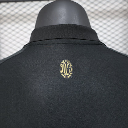 Player Version 24-25 AC Milan 125th Anniversary Black Jersey