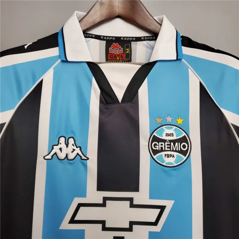 Grêmio FBPA 2000/01 Retro Soccer Jersey Home Replica