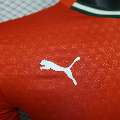 Authentic Puma Soccer Jersey Portugal Home Shirt Long Sleeve 2025
