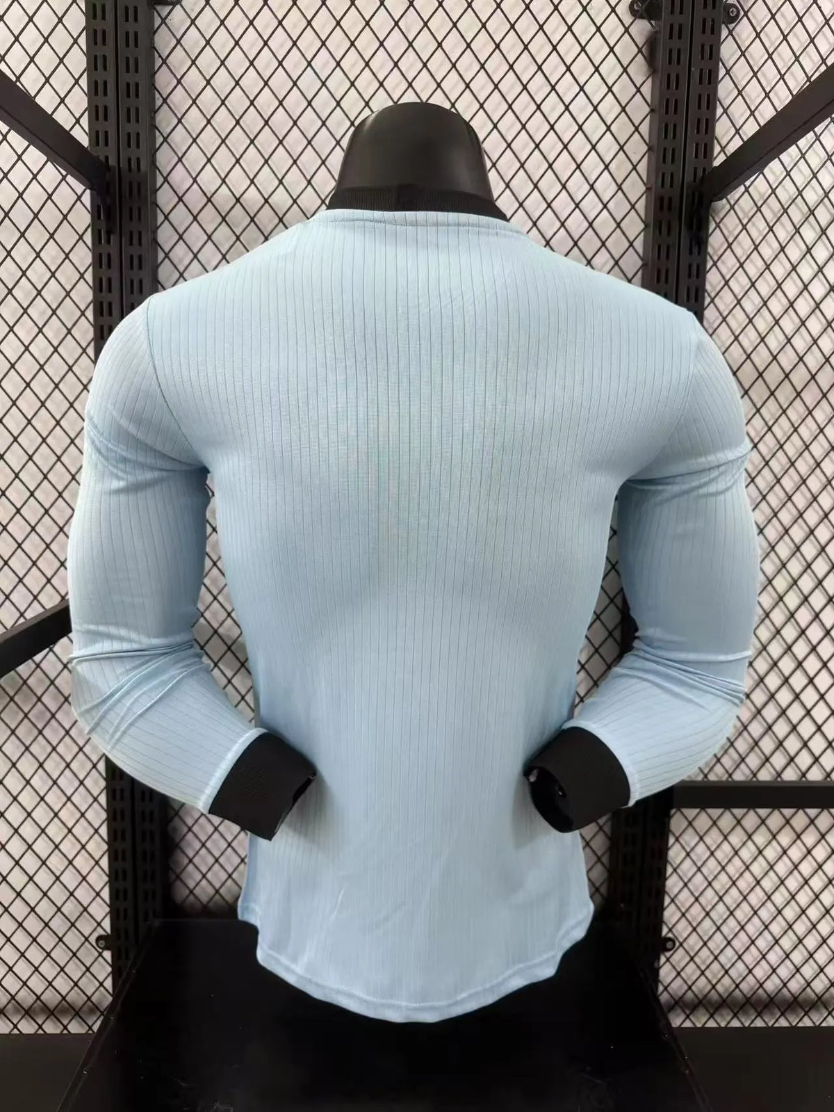 Player Version 2025 Germany Blue 125Th Anniversary Long Sleeve Jersey