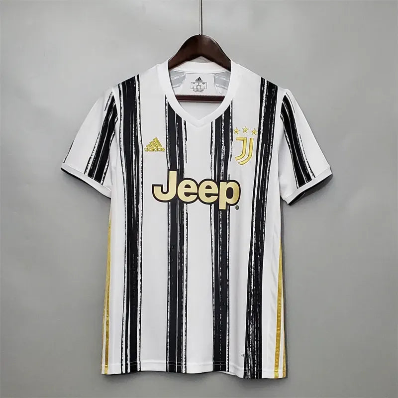 20-21 Juventus Home Soccer Retro Jerseys Shirt