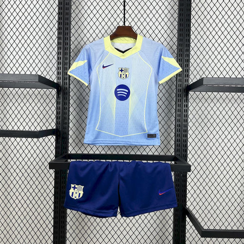 Barcelona 2025-26 blue special edition Kids Kit