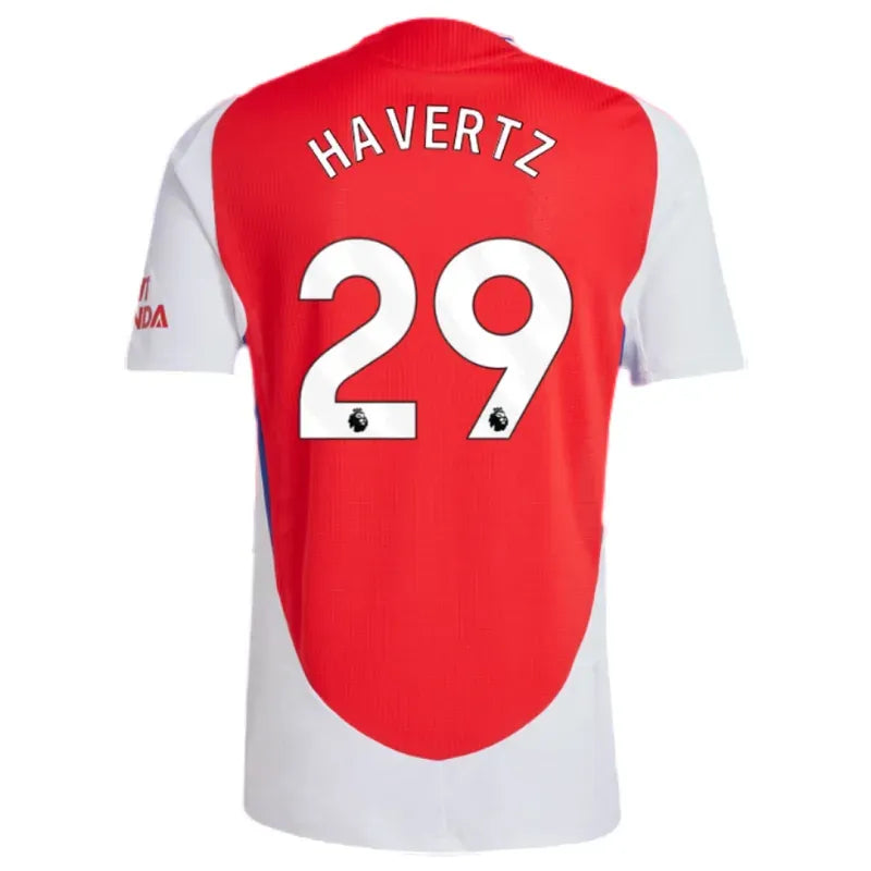 Arsenal Home HAVERTZ #29 SAKA #7 ØDEGAARD #8 RICE #41 Soccer Jersey 2024-25