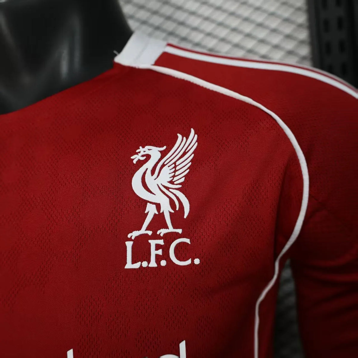 Player Version 25-26 LIverpool Home Long Sleeve Jersey