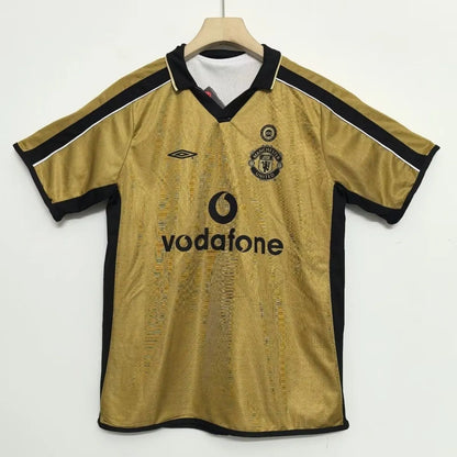 Manchester United Retro Jersey Away Shirt Centenary 2001-02