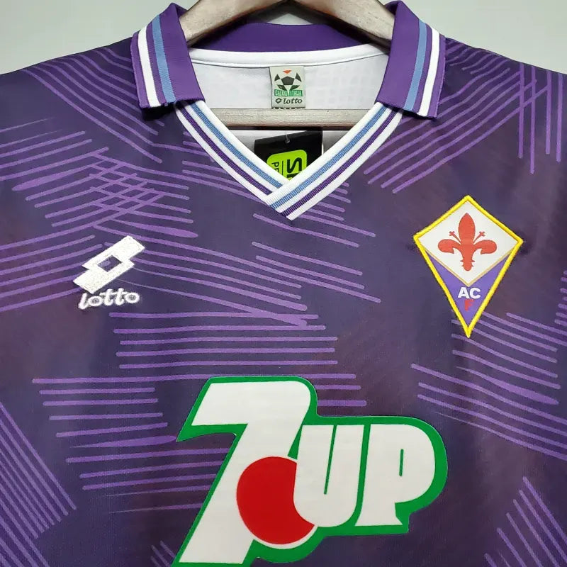Fiorentina 1992/93 Retro Jersey Home