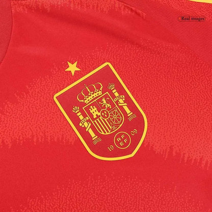 2024 Euro Spain Nation Home Jersey LAMINE YAMAL #19 RODRIGO #16 MORATA #7
