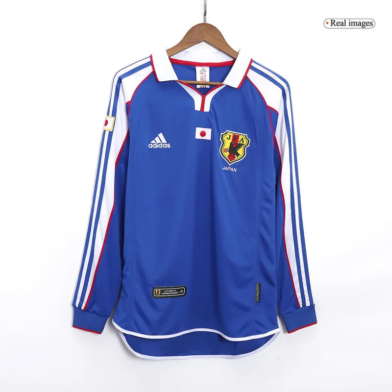 Japan 2000 Retro Home Long Sleeve Jersey