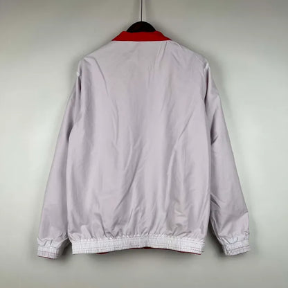 2023-2024 Bayern Munich Reversible Windbreaker (Red-white)Soccer Jersey 1:1 Thai Quality