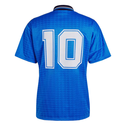 Retro Argentina Nation Jersey #10 Away Soccer Uniform Kids And Adult Kit 1994