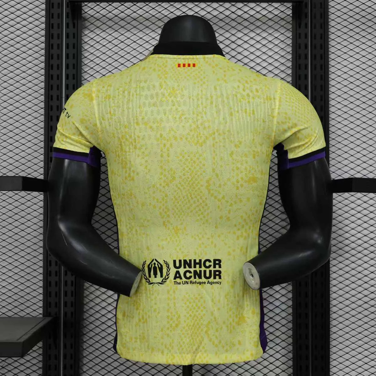 Kobe Barcelona 25-26 Away Player Edition Yellow Shirt