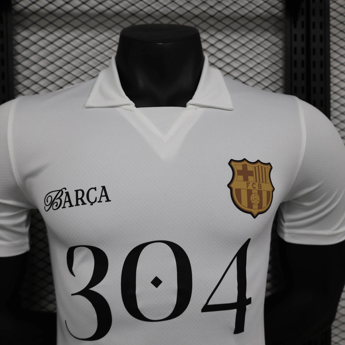 Barcelona Lamin Yamal commemorative white 304 POLO Shirt 24-25