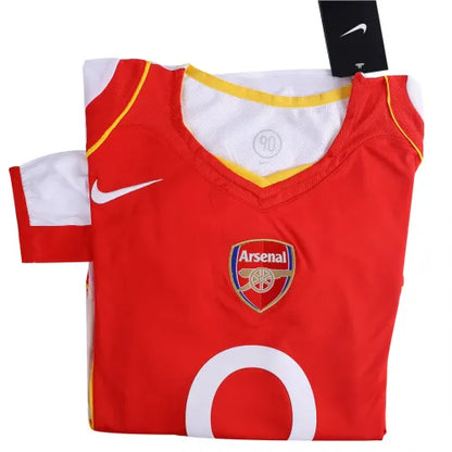 04-05 Arsenal Retro Home Long Sleeve Jersey