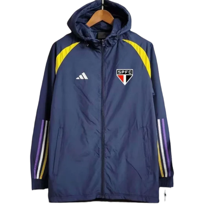 São Paulo 2023 Windbreaker Navy blue Soccer Jersey