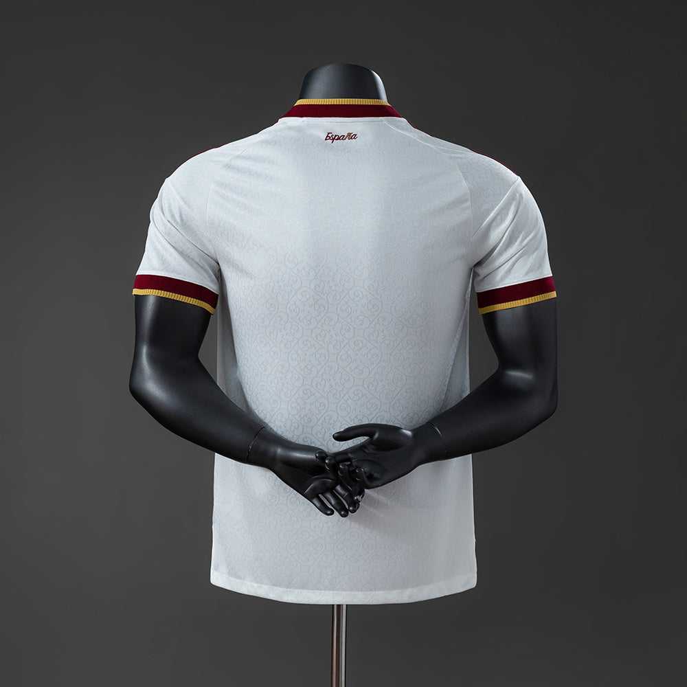 Mens Spain 2026 World Cup Away Jersey Player Version (Champion 2-Star Version)