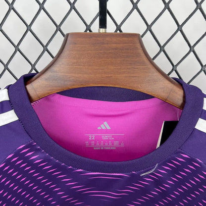 Real Madrid 2025-26 Purple goalkeeper Kids Kit