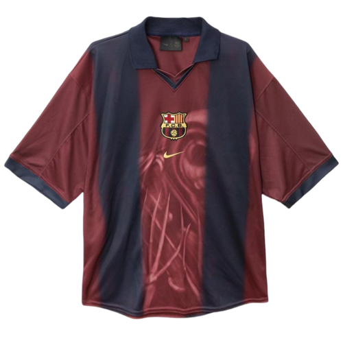 Barcelona X Travis Scott Home Shirt Soccer Jersey 25-26 Non-Customize