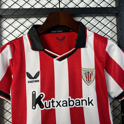 25-26 Kids Athletic Bilbao Home Jersey