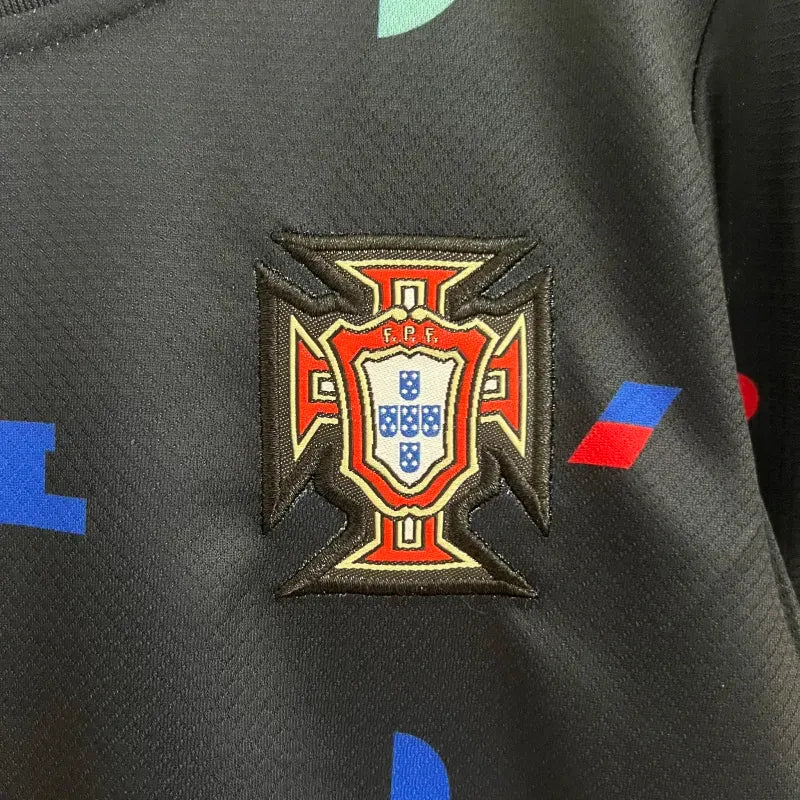 2024 Portugal Grey Training Kid Kits Youth Apparels Sport Jersey