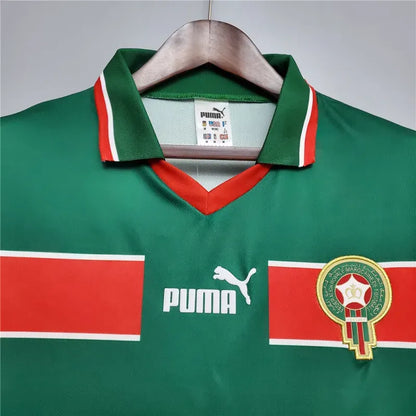 Morocco World Cup 1998 Rrtro Jersey Home