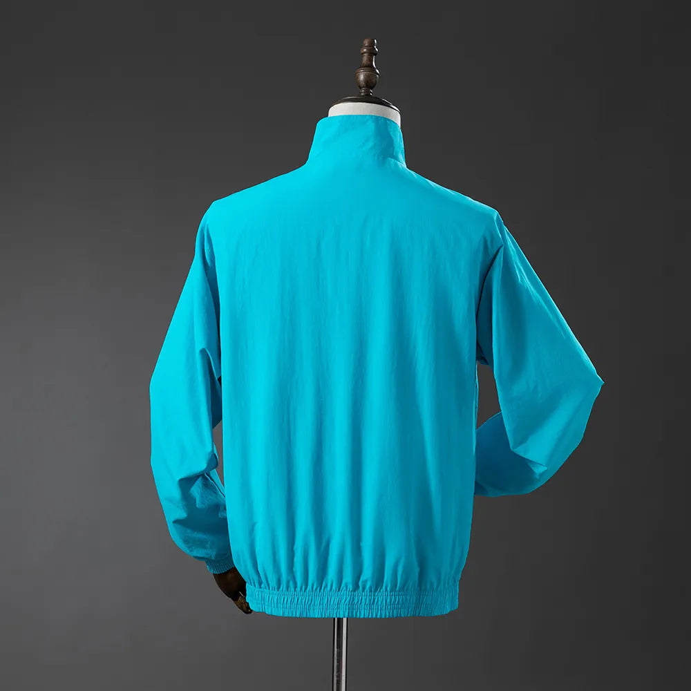 England Reversible Jacket Windbreaker - Light Blue