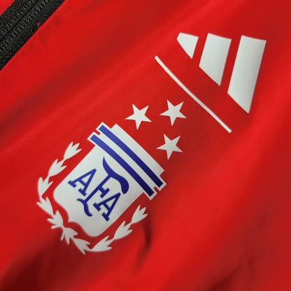 2023/2024 Argentina Reversible Windbreaker(Red-Black)Football Shirt