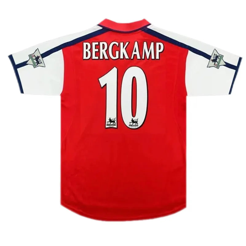 00-01 Arsenal Bergkamp #10 Retro Jersey Home