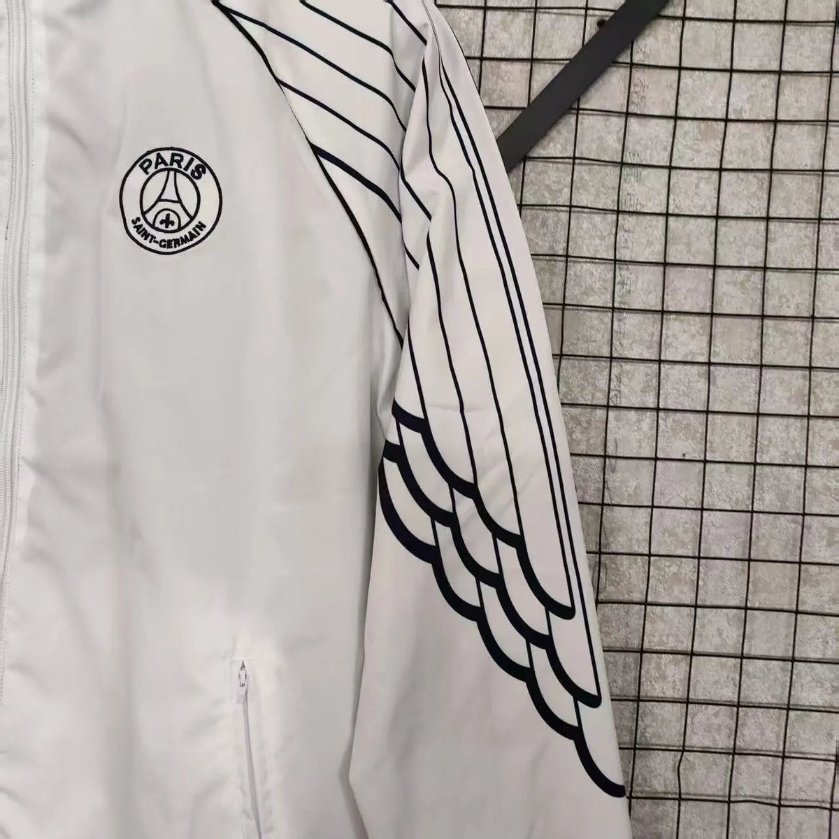 PSG Long Zip Fourth Stadium Jacket 2024-25