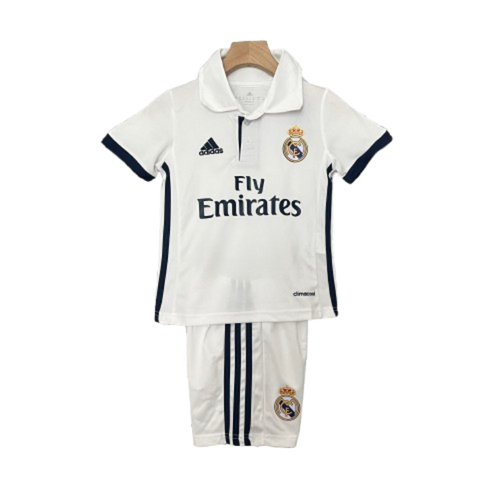 Real Madrid 16-17 Home Retro Kid Kits Jersey