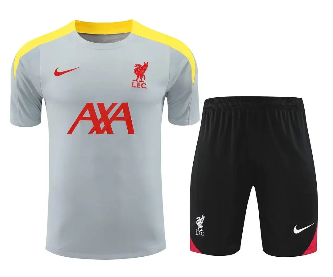 Liverpool Training Wear Grey Suit Shirt 2024/2025