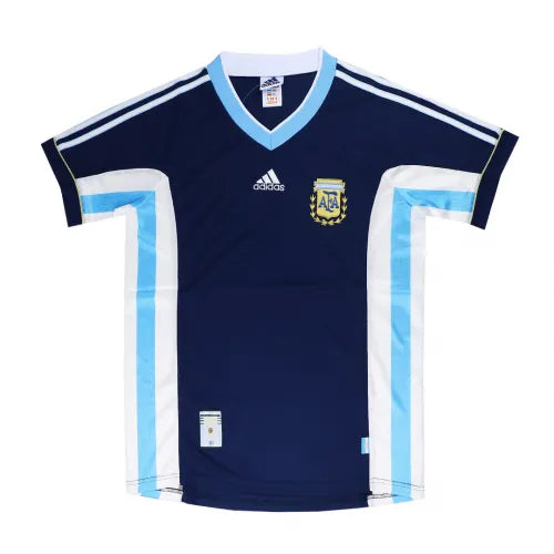 Argentina World Cup 1998 Retro Jersey Away