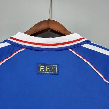 France World Cup 1998 Retro Jersey Home