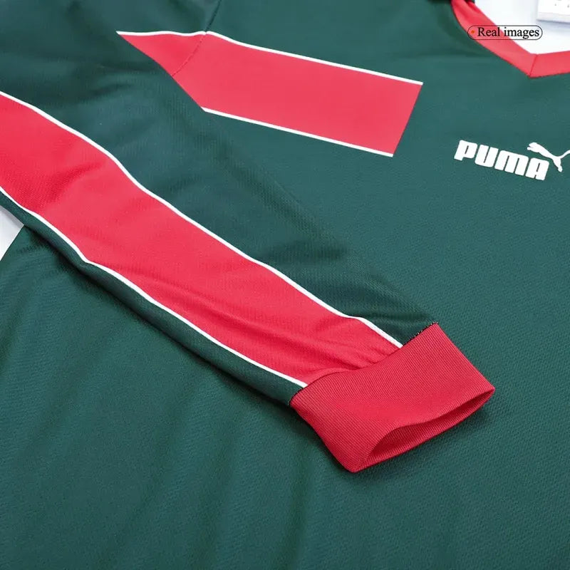 Morocco 1998 Home Retro Jersey Long Sleeve