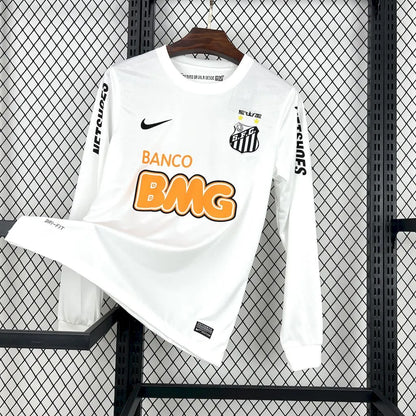 Santos FC Retro Jersey Home Long Sleeves 2012-13