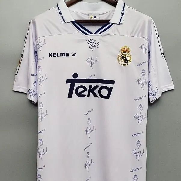 Real Madrid Retro Jersey Home Shirt 1994-96