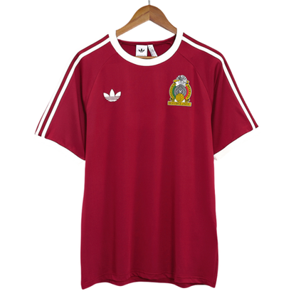 Adidas Mexico Retro Jersey Soccer Shirt 1985