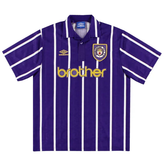 Manchester City 1992/94 Retro Jersey Away