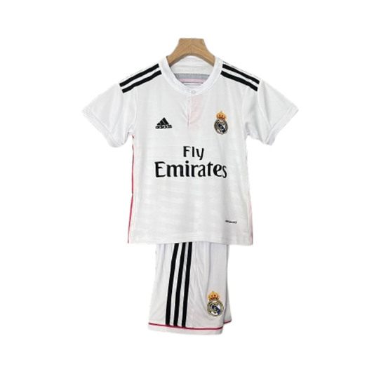 Real Madrid 14-15 Kids Retro Home Kit Cheap Jersey
